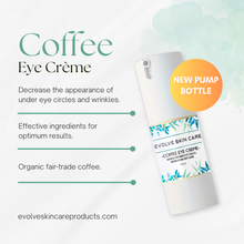 Load image into Gallery viewer, Coffee Eye Crème – Brighten, Firm & Nourish Tired Eyes