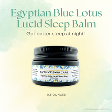 Load image into Gallery viewer, Egyptian Lotus Lucid Sleep Balm – Organic Herbal Night Balm for Restful Sleep & Dream Clarity