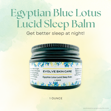 Load image into Gallery viewer, Egyptian Lotus Lucid Sleep Balm – Organic Herbal Night Balm for Restful Sleep & Dream Clarity