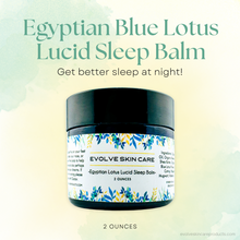 Load image into Gallery viewer, Egyptian Lotus Lucid Sleep Balm – Organic Herbal Night Balm for Restful Sleep & Dream Clarity