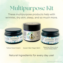 Load image into Gallery viewer, Multipurpose Kit – Nourish, Restore & Glow Naturally
