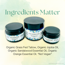 Load image into Gallery viewer, Tallow Face Cream – Organic Grass-Fed Tallow Moisturizer