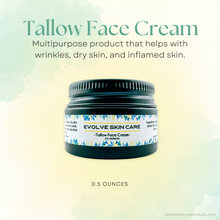 Load image into Gallery viewer, Tallow Face Cream – Organic Grass-Fed Tallow Moisturizer