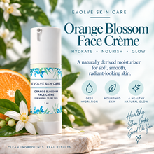 Load image into Gallery viewer, Orange Blossom Face Crème – Hydrating Daily Moisturizer for Normal to Dry Skin