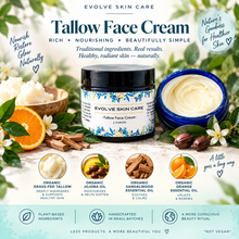 Load image into Gallery viewer, Tallow Face Cream – Rich, Nourishing Moisture for Dry Skin