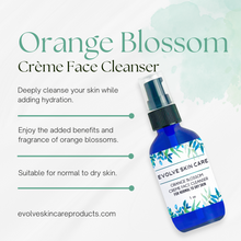 Load image into Gallery viewer, Orange Blossom Crème Face Cleanser – Hydrating Cleanser for Normal to Dry Skin