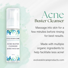 Load image into Gallery viewer, Acne Buster Cleanser – Foaming Facial Cleanser for Oily & Combination Skin