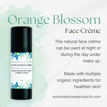 Load image into Gallery viewer, Orange Blossom Face Crème – Hydrating Daily Moisturizer for Normal to Dry Skin