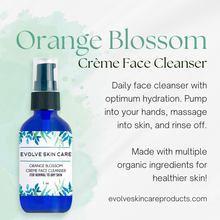 Load image into Gallery viewer, Orange Blossom Crème Face Cleanser – Hydrating Cleanser for Normal to Dry Skin