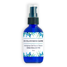 Load image into Gallery viewer, Lemongrass Gel Facial Cleanser from Evolve Skin Care