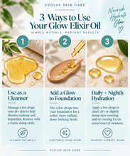 Load image into Gallery viewer, Glow Elixir Facial Oil – Hydrate, Soothe &amp; Illuminate Naturally
