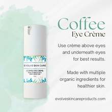 Load image into Gallery viewer, Coffee Eye Crème – Brighten, Firm &amp; Nourish Tired Eyes
