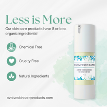 Load image into Gallery viewer, Evolve Skin Care Crème Face Cleanser

