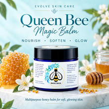 Load image into Gallery viewer, Queen Bee Magic Balm – Multipurpose Honey Balm for Soft, Glowing Skin
