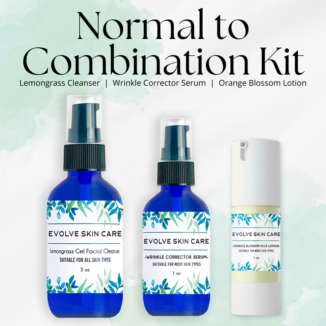 Evolve Skin Care Normal to Combination Skin Care Kit