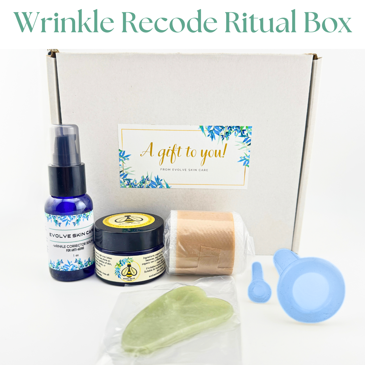 Wrinkle Recode Ritual Self Care Box – Evolve Skin Care