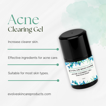 Load image into Gallery viewer, Evolve Skin Care Acne Clearing Gel
