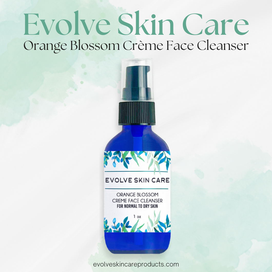 Evolve Skin Care Orange Blossom Crème Face Cleanser