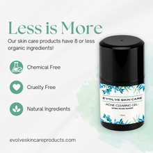 Load image into Gallery viewer, Evolve Skin Care Acne Clearing Gel
